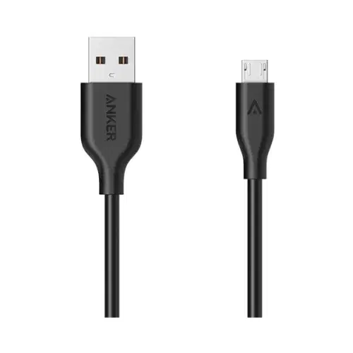 Anker Powerline Micro USB Cable 6ft Black A8133h12 ,