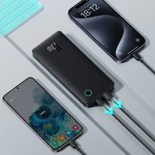 Baseus Airpow Lite 10000mAh Fast Charge Power Bank 15W With Type-C and USB-A Port ,