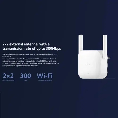 Xiaomi DVB4398GL N300 Wi-Fi Range Extender ,