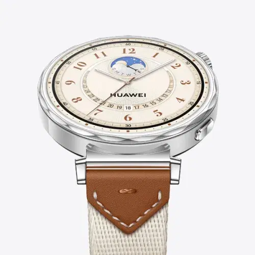 HUAWEI Watch GT 5 41mm With 1.32 Inch AMOLED Display  7 Day Battery Life  5 ATM Water-Resistant  White Composite Leather Strap , ALL COLOUR