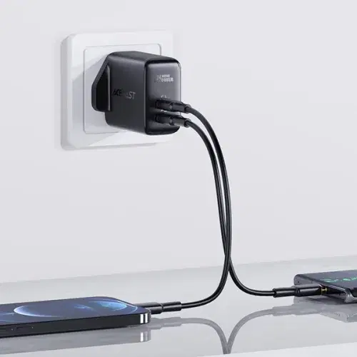 Acefast A12 PD40W(USB-C+USB-C) dual port charger (UK) ,