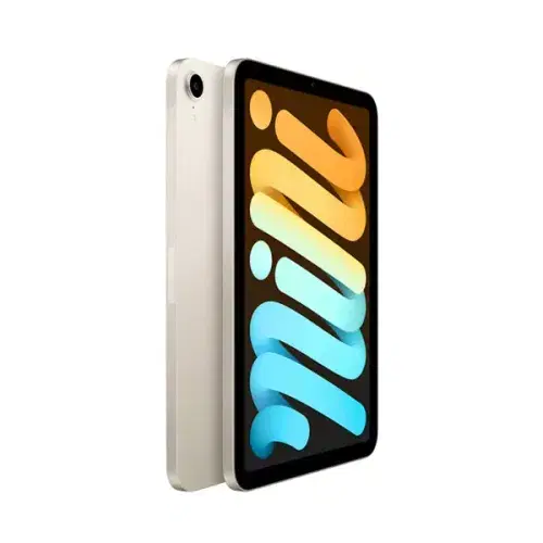 Apple iPad Mini 6th Gen WiFi , 4 GB , 64GB , Starlight