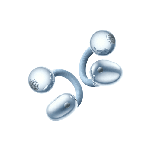 HUAWEI FreeClip 2 Wireless Earbuds | 10.8mm Dual-Diaphragm Driver | Bluetooth 6.0 | IP57 Water Resistance | 9 Hours Playback | Pop-Up Pairing | USB Type-C Charging + (Transparent Case) - Blue , Blue