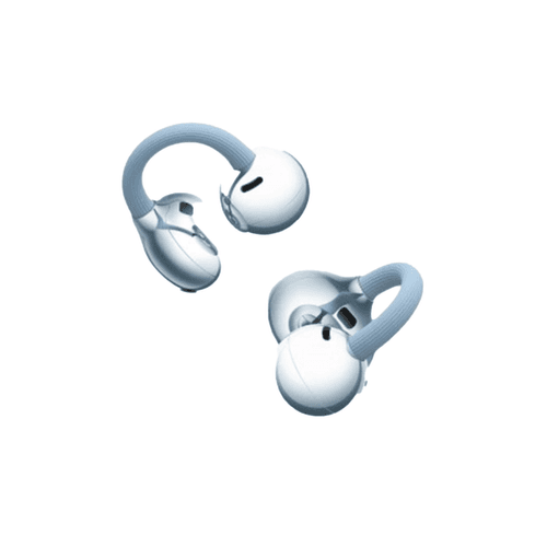 HUAWEI FreeClip 2 Wireless Earbuds | 10.8mm Dual-Diaphragm Driver | Bluetooth 6.0 | IP57 Water Resistance | 9 Hours Playback | Pop-Up Pairing | USB Type-C Charging + (Transparent Case) - Blue , Blue