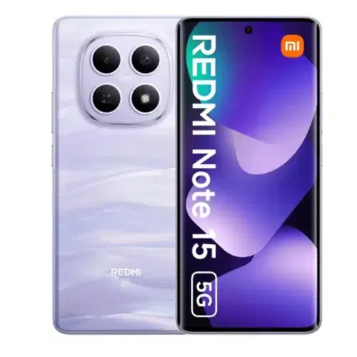 Redmi Note 15 5G , 8 GB , 256GB , Mist Purple