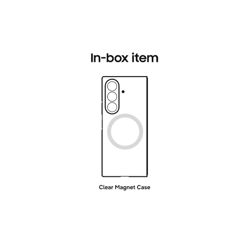 Samsung Galaxy Z Fold8 Ultra Clear Magnet Case - Transparent